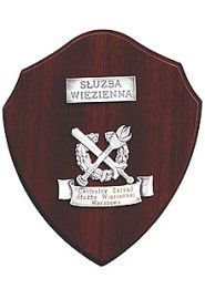 Grawerowanie komputerowe i r�czne nr 5 emblemat srebrzony