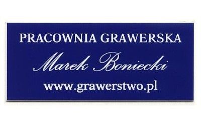 Grawerowanie w laminatach nr 3 Laminat grawerowany