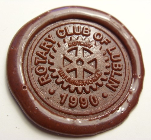Piecz lakowa nr 196 Odcisk lakowy