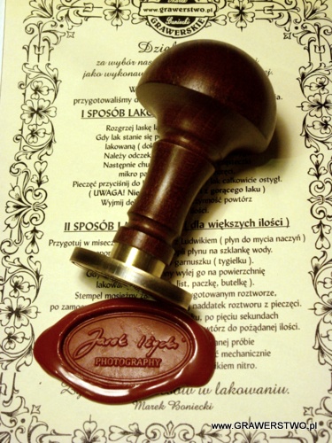Piecz lakowa nr 280 