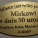 Tabliczki okolicznociowe grawerowane nr 57