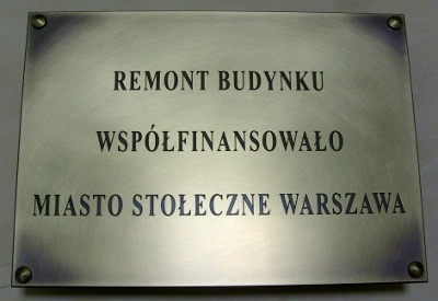 szyldy mosiężne nr 54 