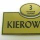 Tabliczka na drzwi grawerowana nr 24